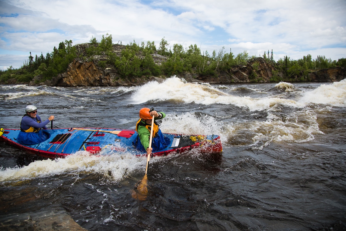 Paddling the Seal River