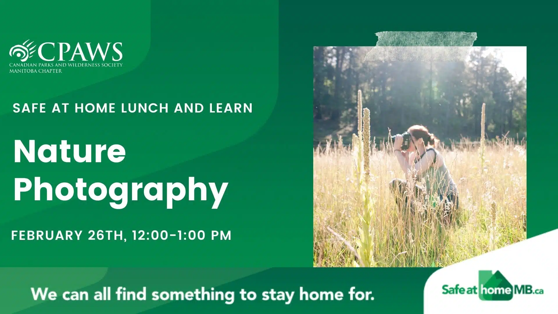 Nature Photography webinar