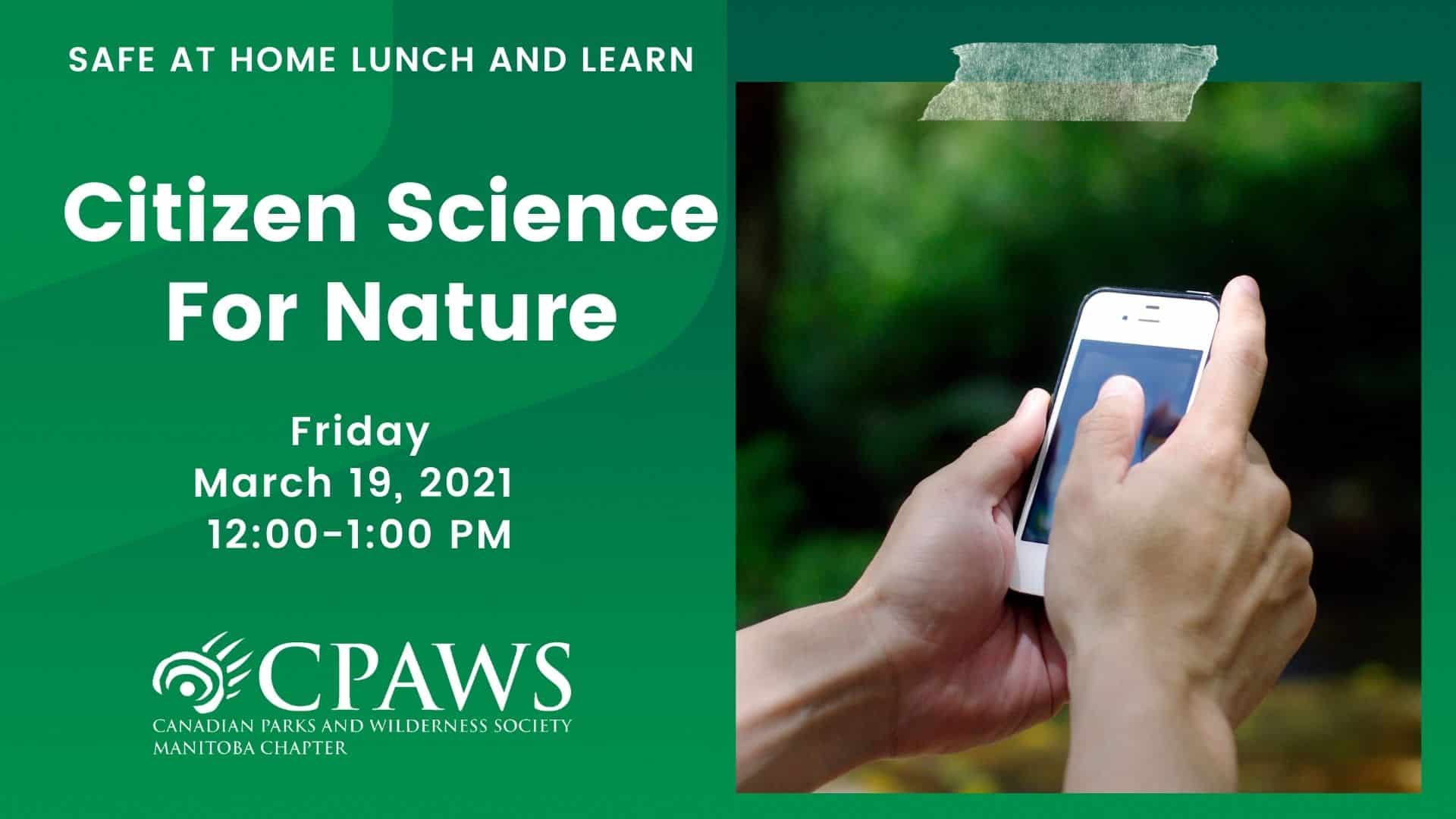 CPAWS Manitoba citizen science webinar