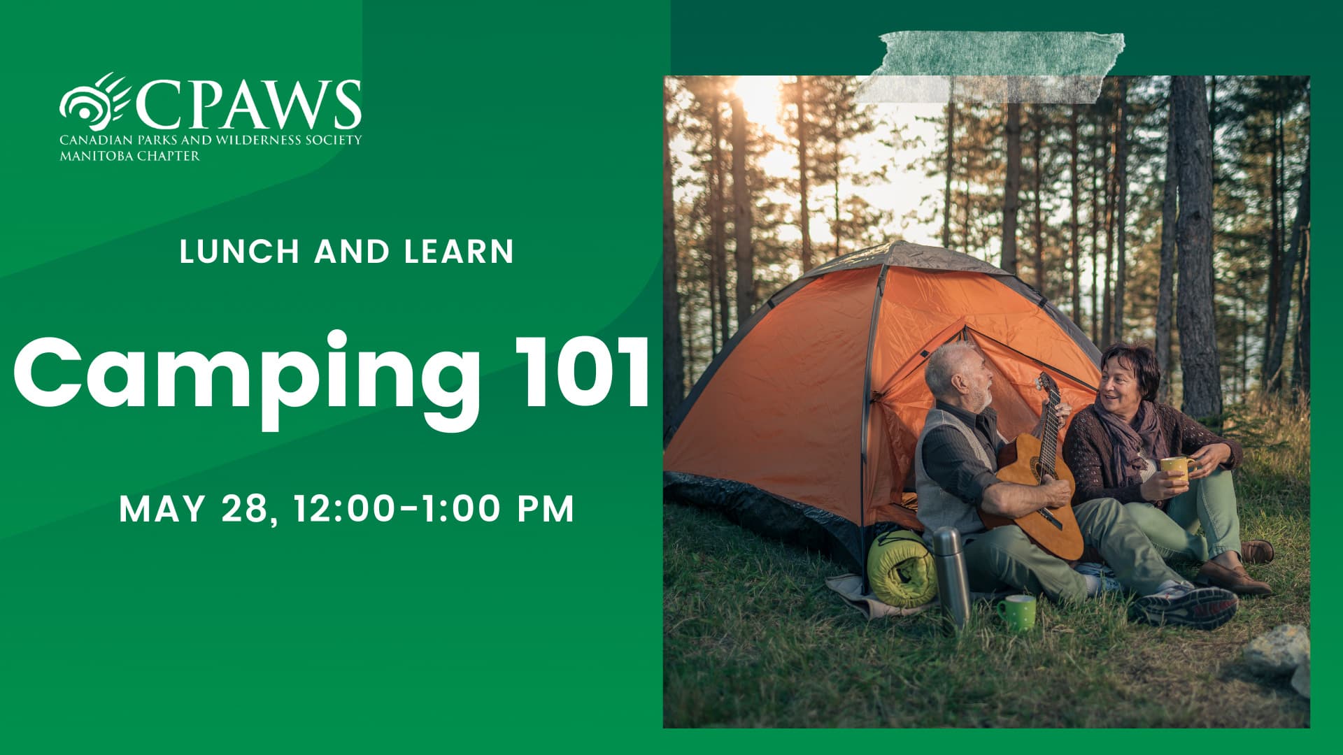 Manitoba camping webinar