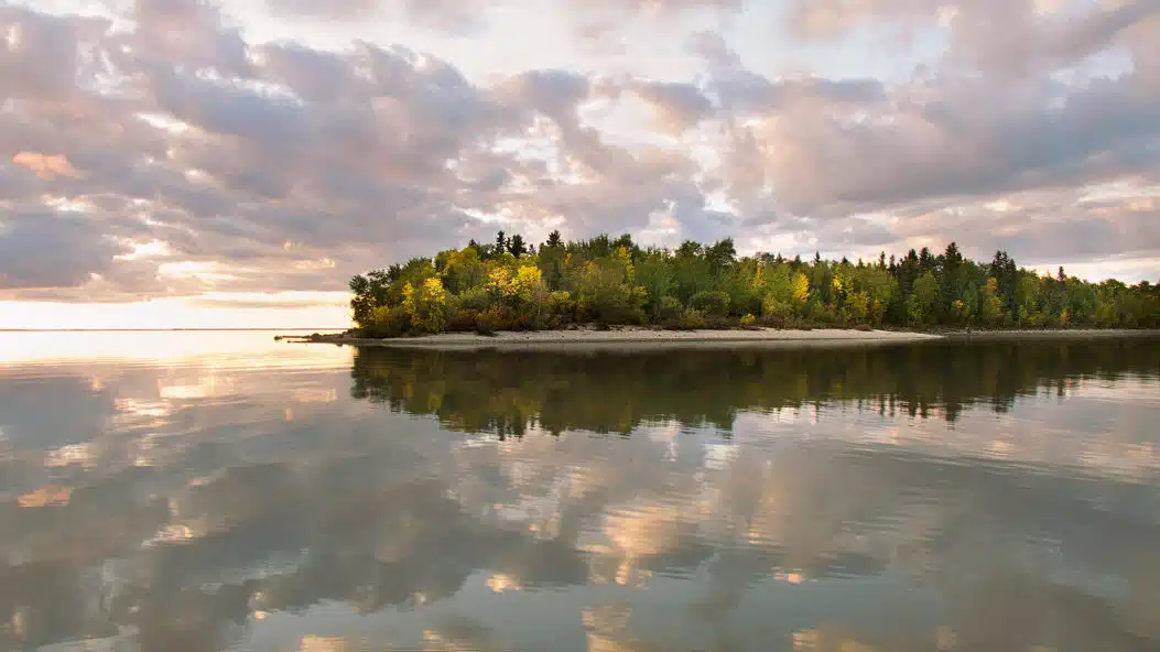 Fisher Bay in Manitoba