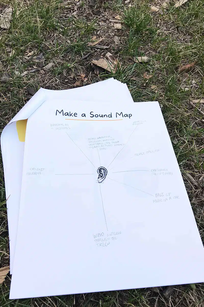 A template to create a soundmap.