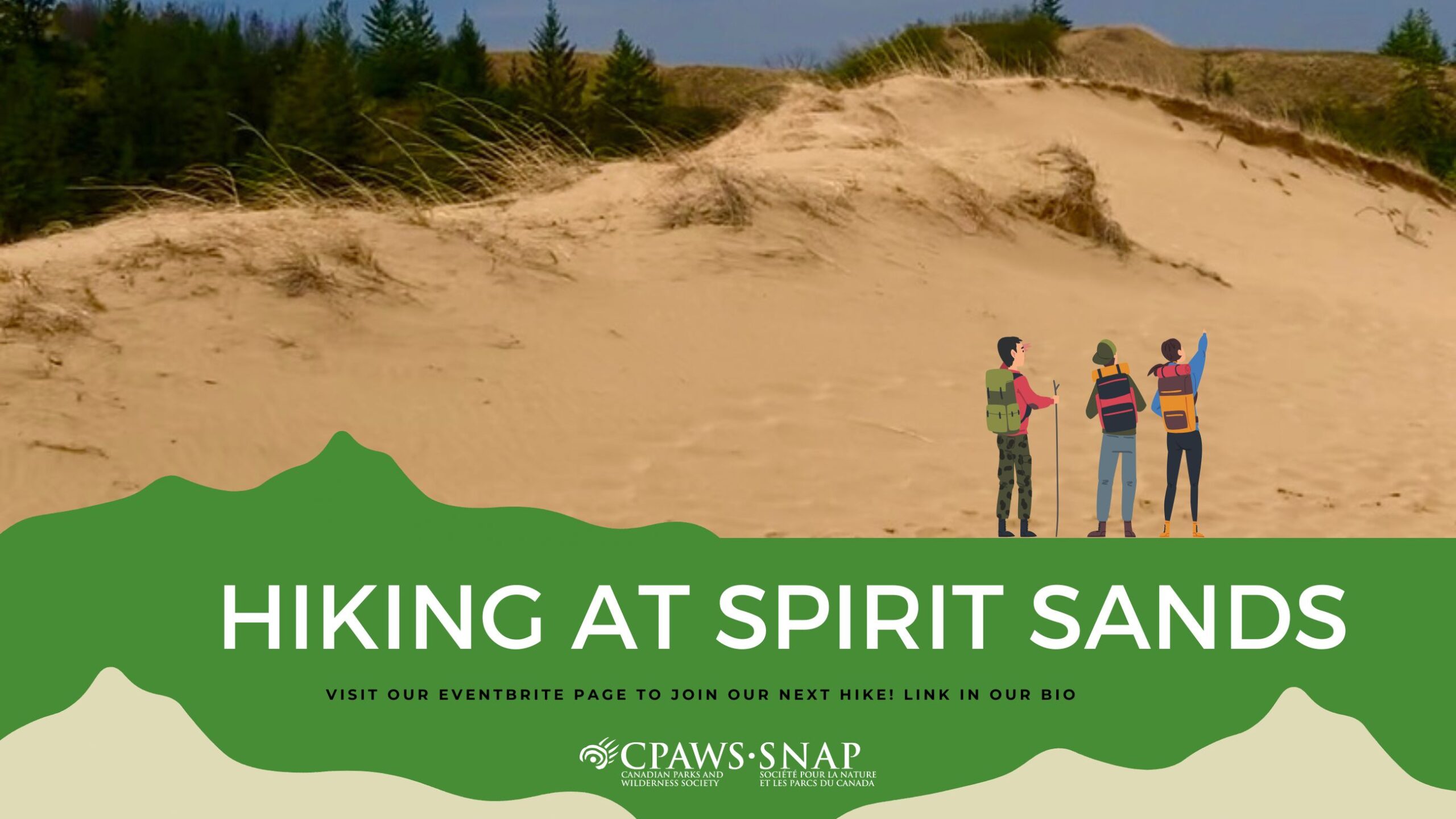 Hiking Through the Vast Manitoba Desert, at Spirit Sands - CPAWS Manitoba