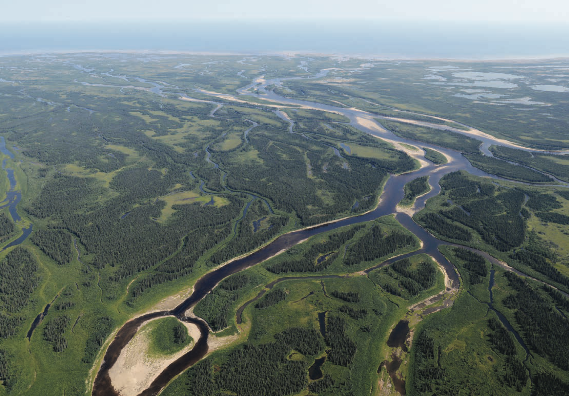 The Seal RiverWatershed,a vast,50,0000-square-kilometre area bigger than Nova Scotia. Photo: Ron Garnett.