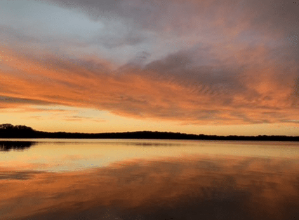 Lake sunset by Chelsea Thomson