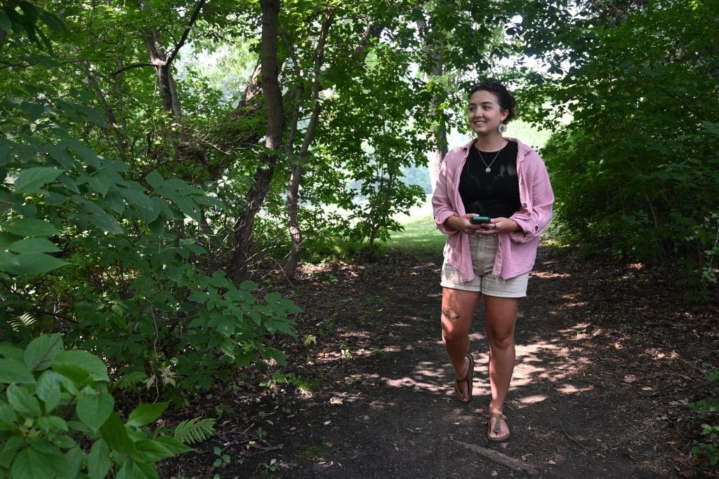 Nadia Geocaching in Manitoba